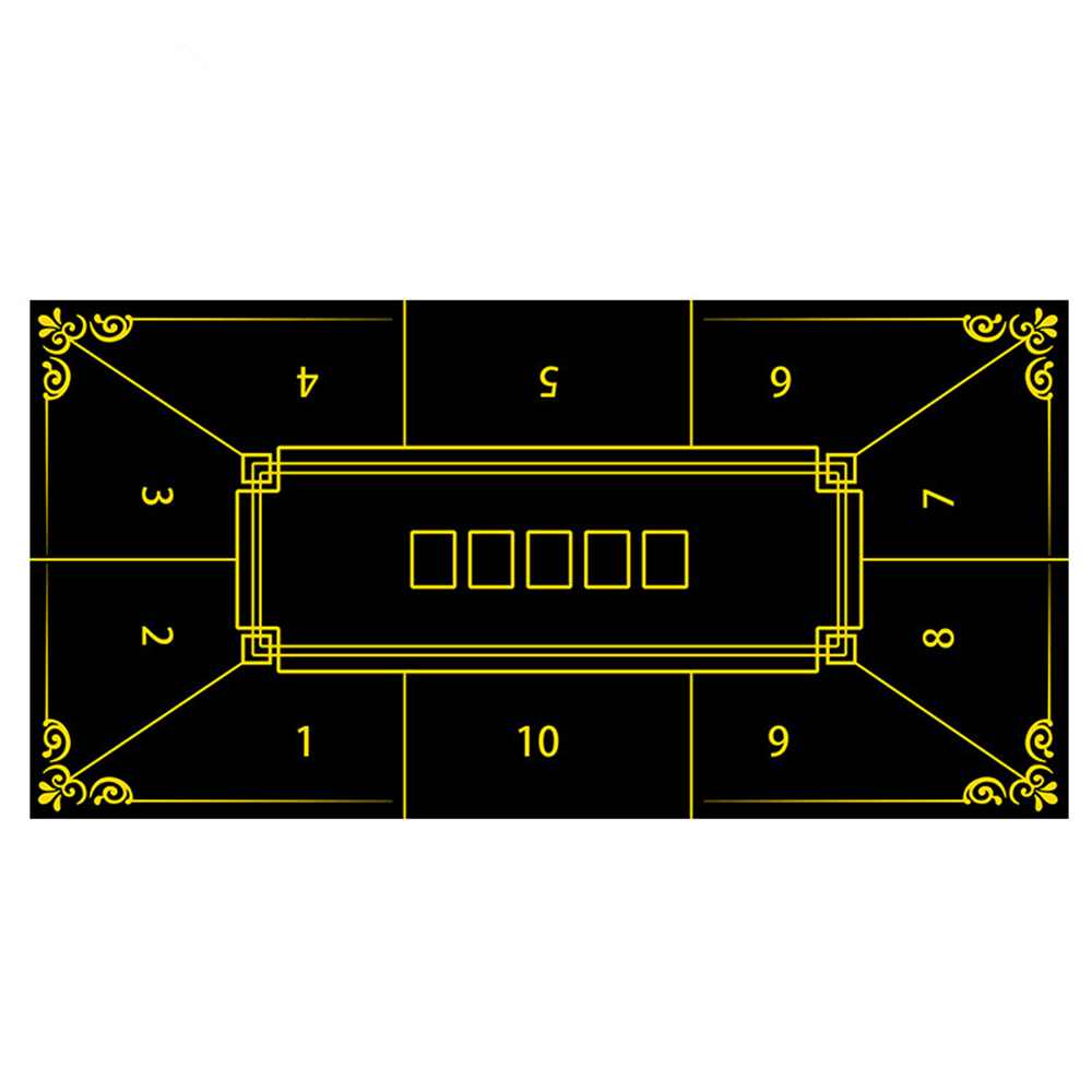 Rubber Mat Desk - غطاء طاولة بوكر مطاطي سميك، حصيرة