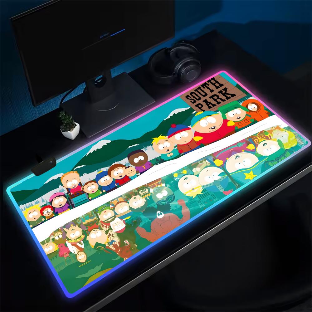 Desk Setup Rgb - لوحة ماوس ساوث بارك أنيمي لوحة