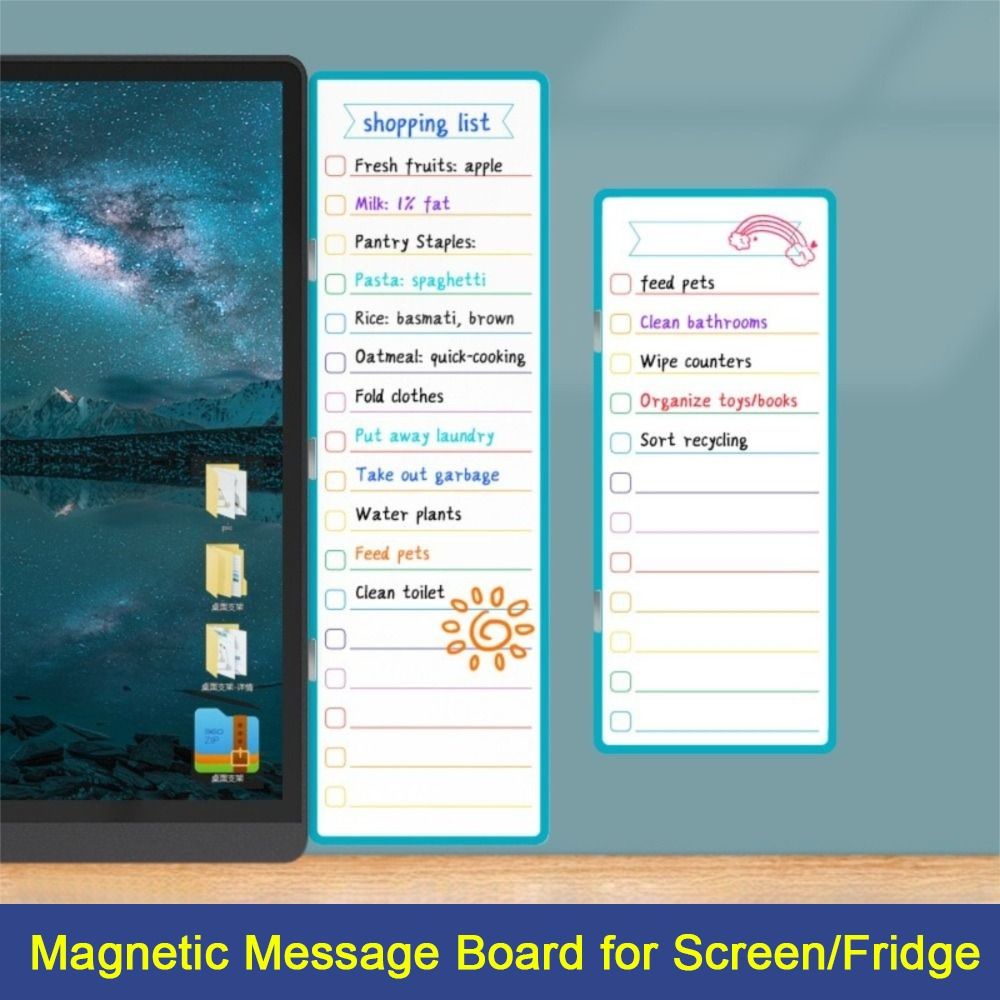 Sticky Memo Holder - لوحة إشعار، لوحة طلاء خبز، لوحة