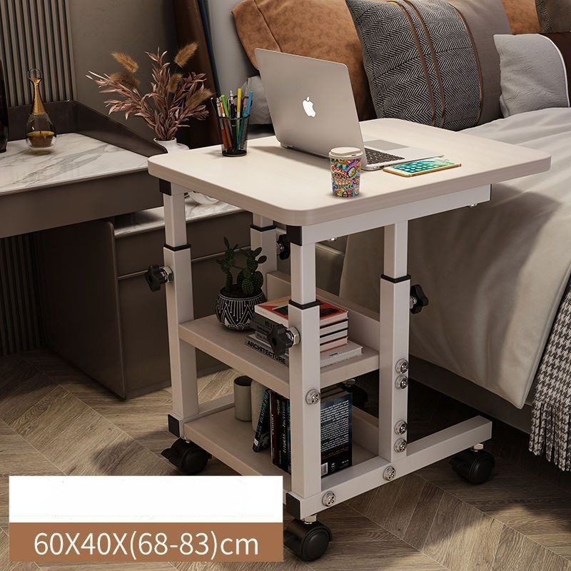 طاولة صغيرة متحركة، طاولة جانب - مراجعة Desk Setup Wood وسعره