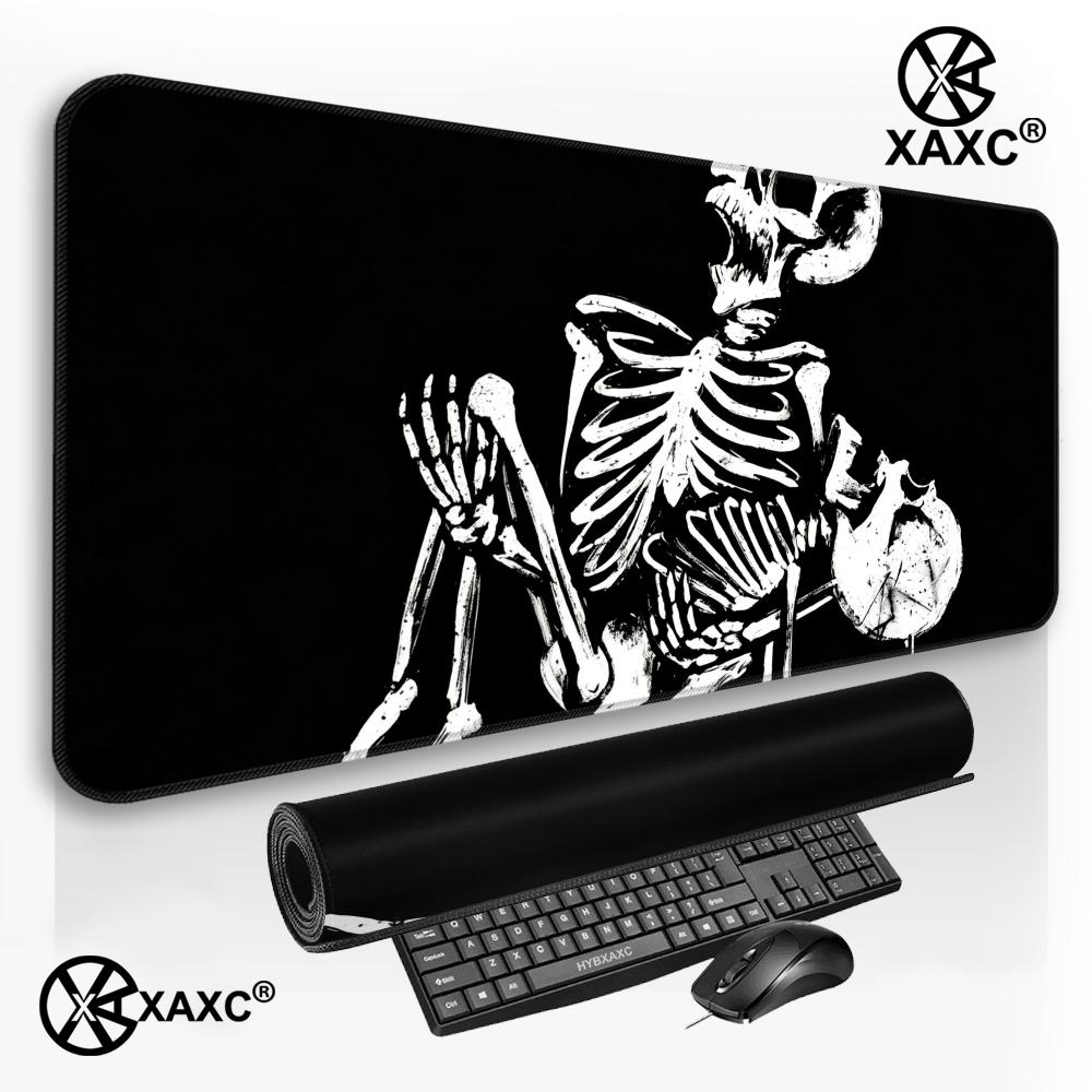 لوحة ماوس بتصميم جمجمة، سجادة  - مراجعة Desk Setup Dark وسعره