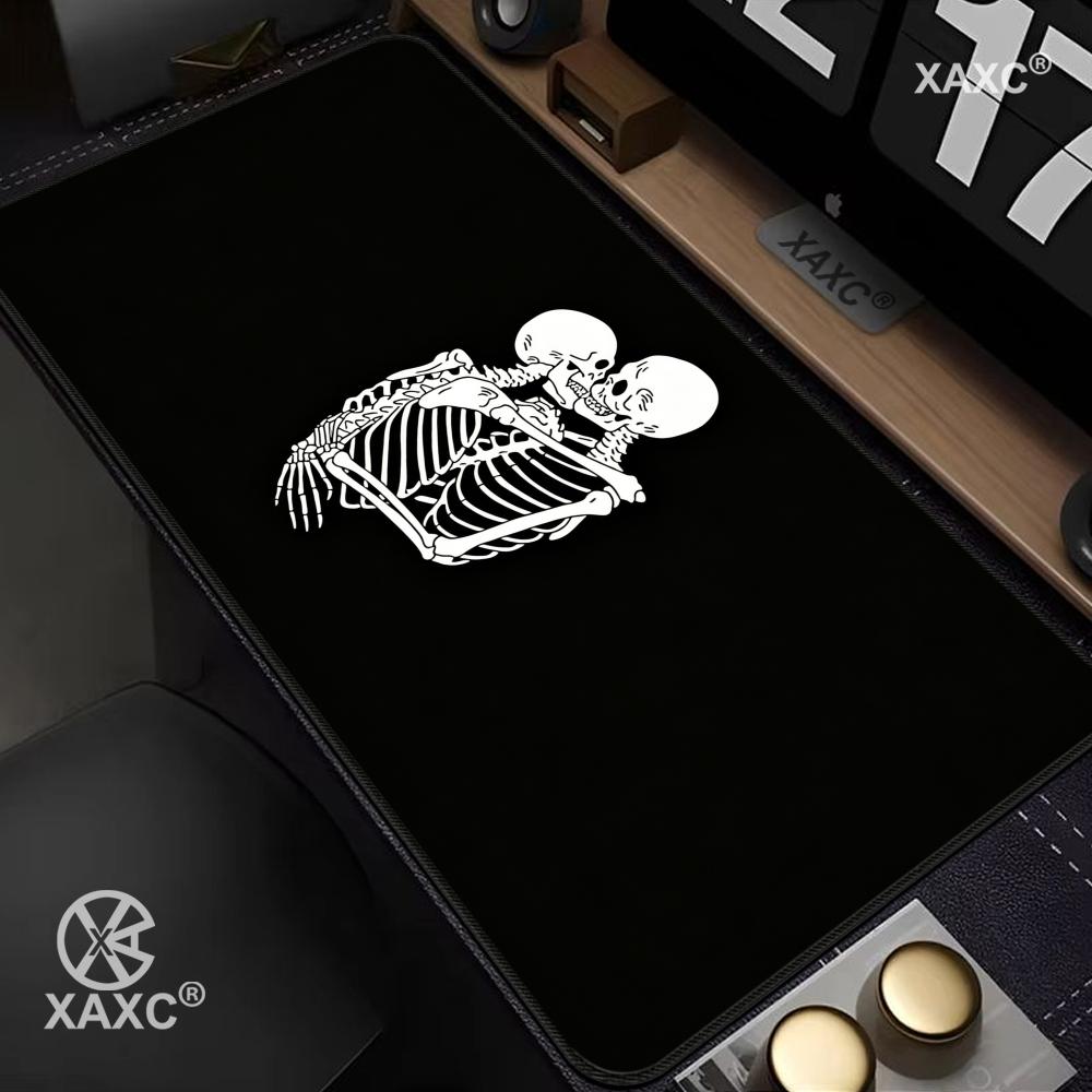 لوحة ماوس بتصميم جمجمة، سجادة  - مراجعة Desk Setup Dark وسعره