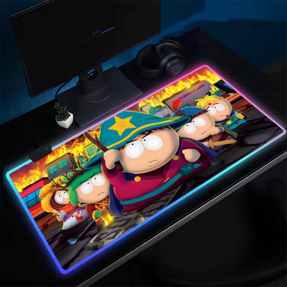 لوحة ماوس ساوث بارك أنيمي لوحة - مراجعة Desk Setup Rgb وسعره
