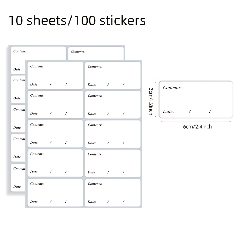 100 قطعة/10 أوراق ملصقات مقاوم - مراجعة Sticky Memo Holder وسعره