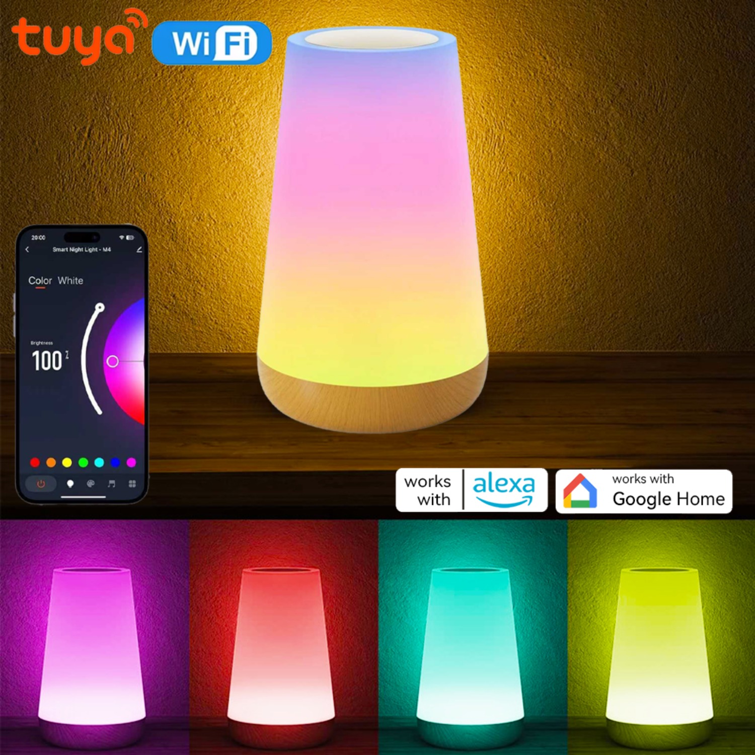 مصباح طاولة ذكي قابل لإعادة ال - مراجعة Desk Setup Rgb وسعره