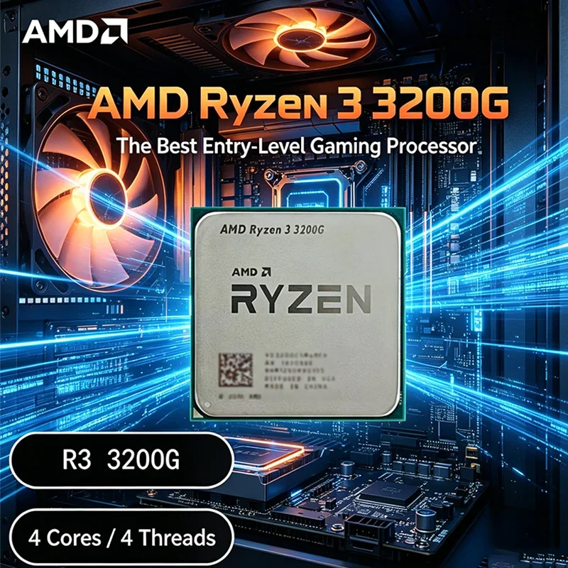 معالج AMD R3 3200G مستقر للأحم - مراجعة Desk Setup Light وسعره