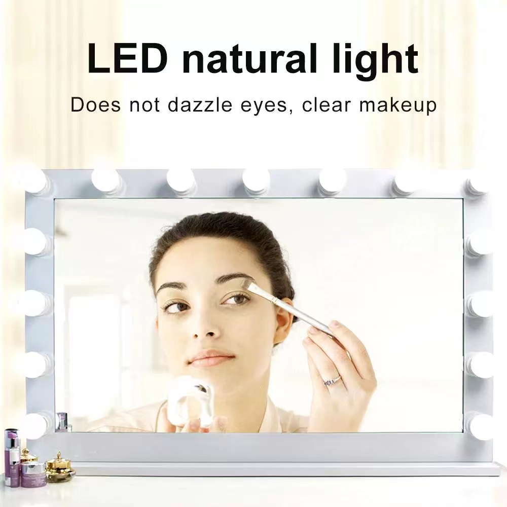 LED ضوء لصق مرآة ماكياج مصابيح - مراجعة Desk Setup Light وسعره