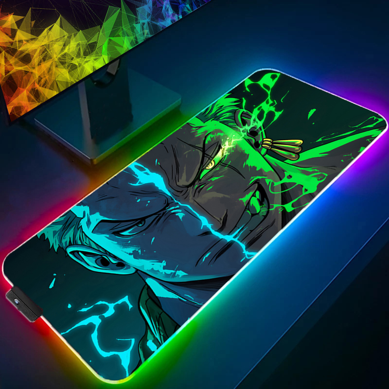 قطعة واحدة زورو ماوس الوسادة R - مراجعة Desk Setup Rgb وسعره