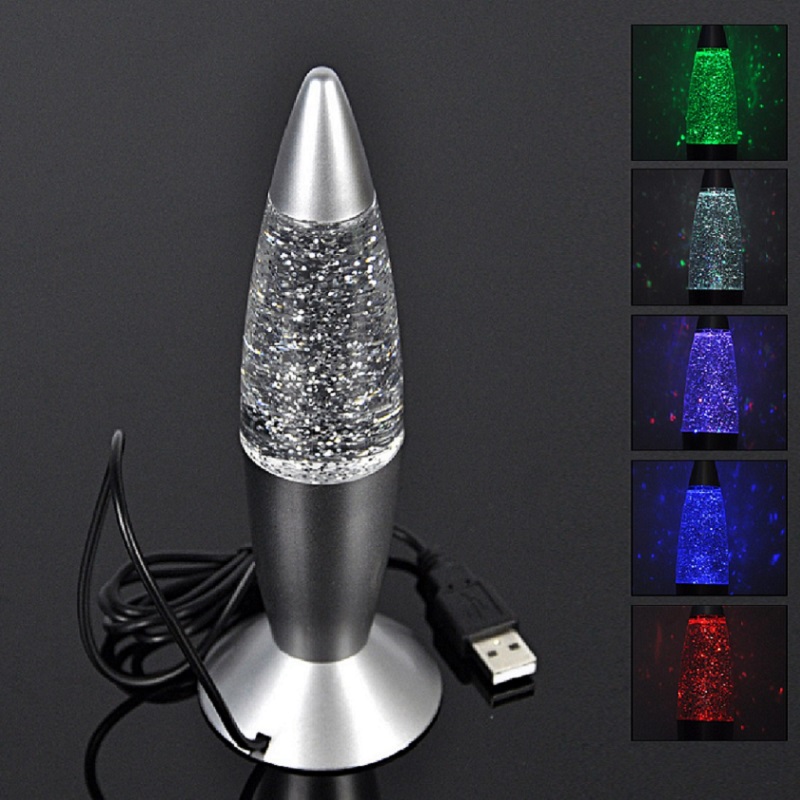 مصباح صاروخي LED يعمل بـUSB مع - مراجعة Desk Setup Rgb وسعره