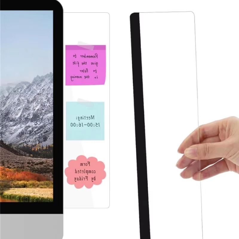 لوحة ملاحظات أكريليك لشاشة الك - مراجعة Sticky Memo Holder وسعره