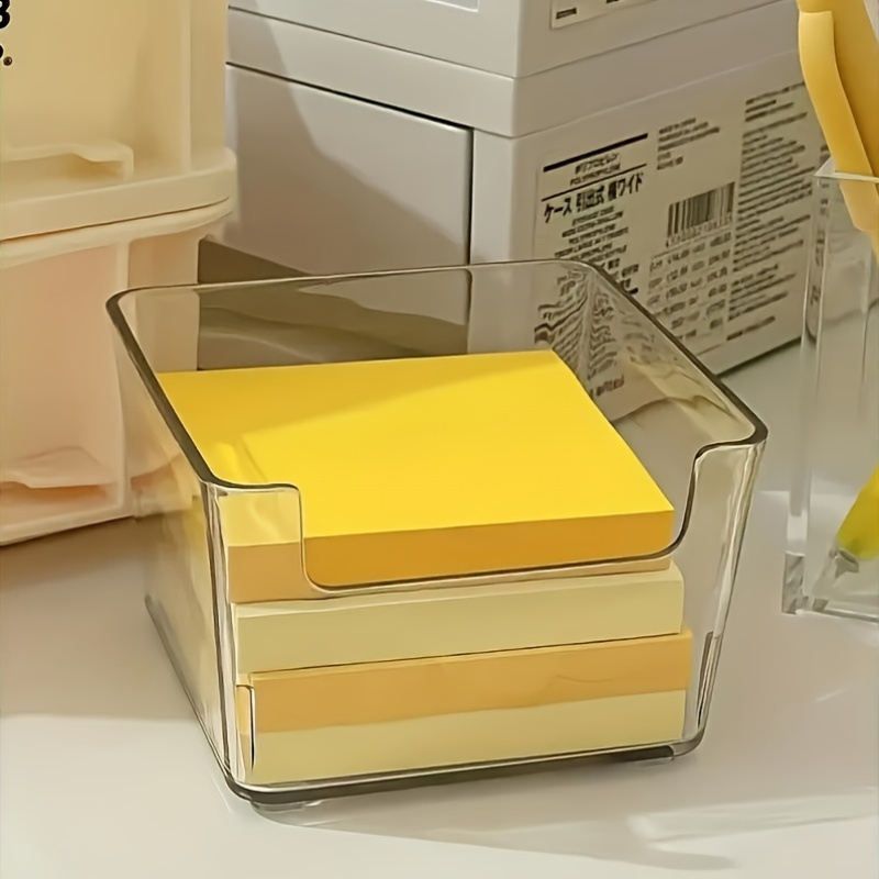 حامل ملاحظات لاصق شفاف، منظم ح - مراجعة Sticky Memo Holder وسعره