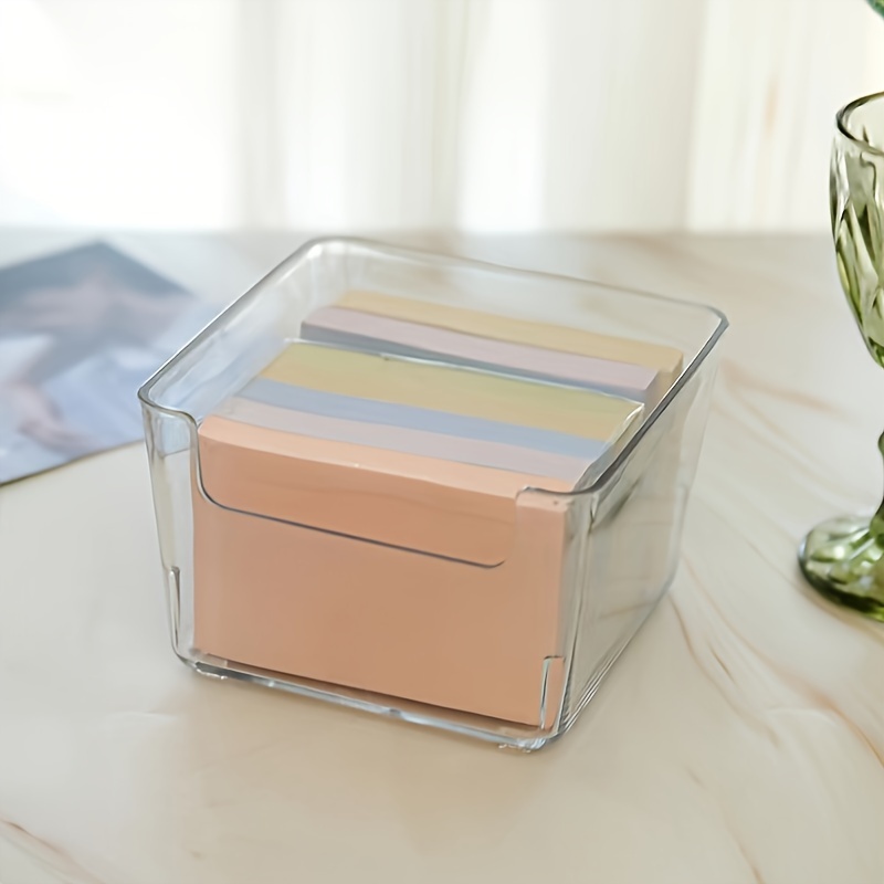 حامل ملاحظات لاصق شفاف، منظم ح - مراجعة Sticky Memo Holder وسعره