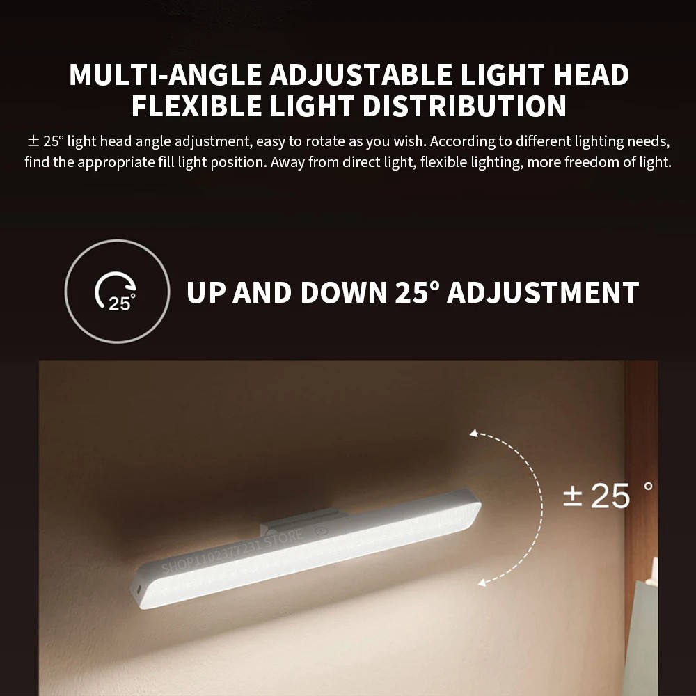 مصباح قراءة مغناطيسي MIJIA بطو - مراجعة Desk Setup Light وسعره
