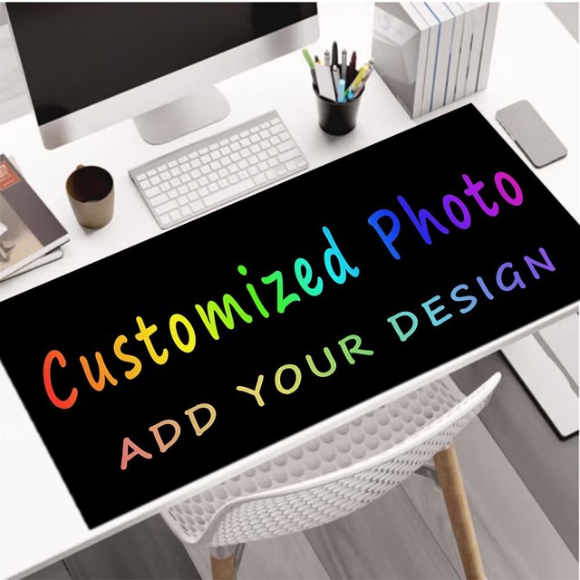 لوحة ماوس مخصصة مع طباعة فنية  - مراجعة Rubber Mat Desk وسعره