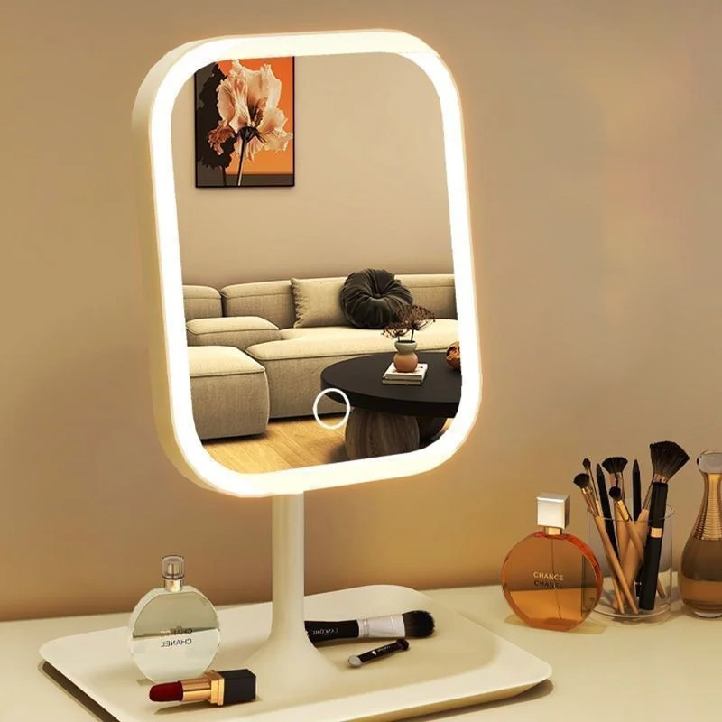 مرآة تجميل LED حديثة للمكتب، م - مراجعة Desk Setup Light وسعره