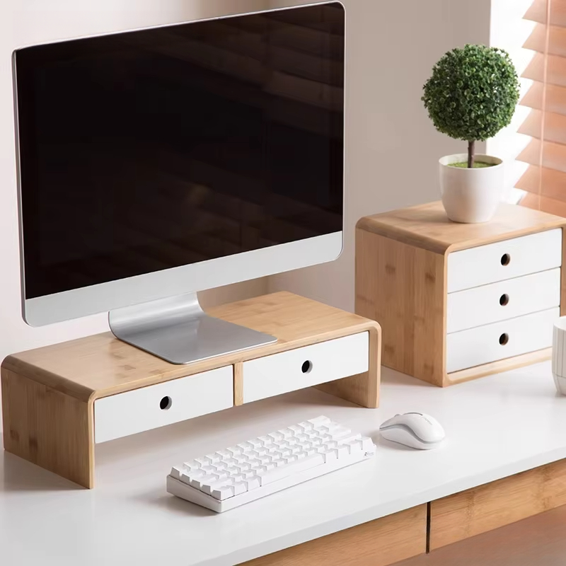 منظم سطح المكتب الصديق للبيئة  - مراجعة Desk Setup Laptop And Monitor وسعره