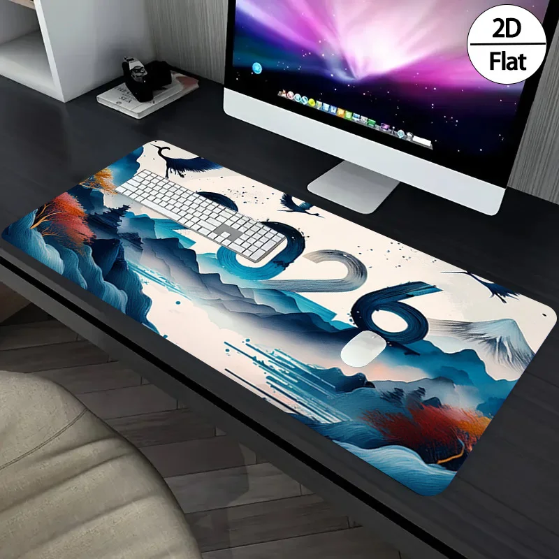 لوحة ماوس مطاطية كبيرة بنمط ال - مراجعة Rubber Mat Desk وسعره