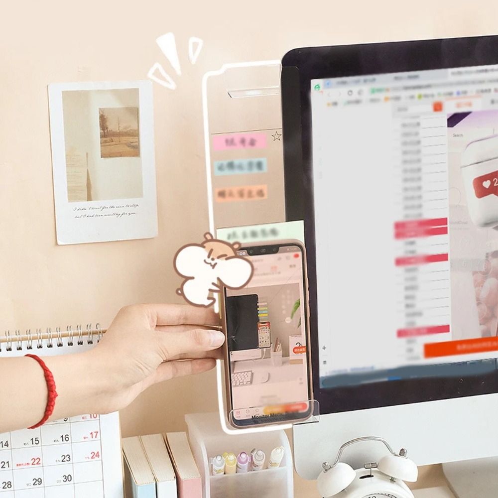 شاشة شفافة مذكرة المجلس متعددة - مراجعة Sticky Memo Holder وسعره