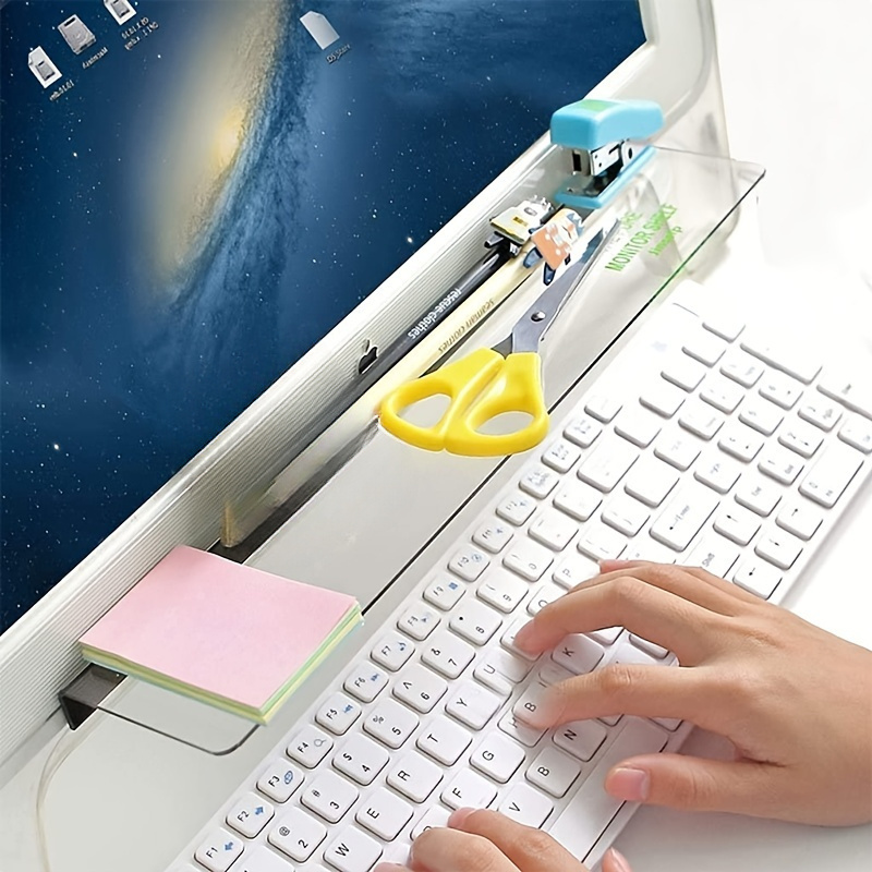 لوحة مذكرات شفافة للكمبيوتر، ح - مراجعة Sticky Memo Holder وسعره