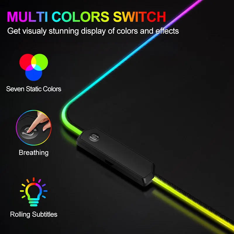 لتقوم بها بنفسك لوحة ماوس كبير - مراجعة Desk Setup Rgb وسعره