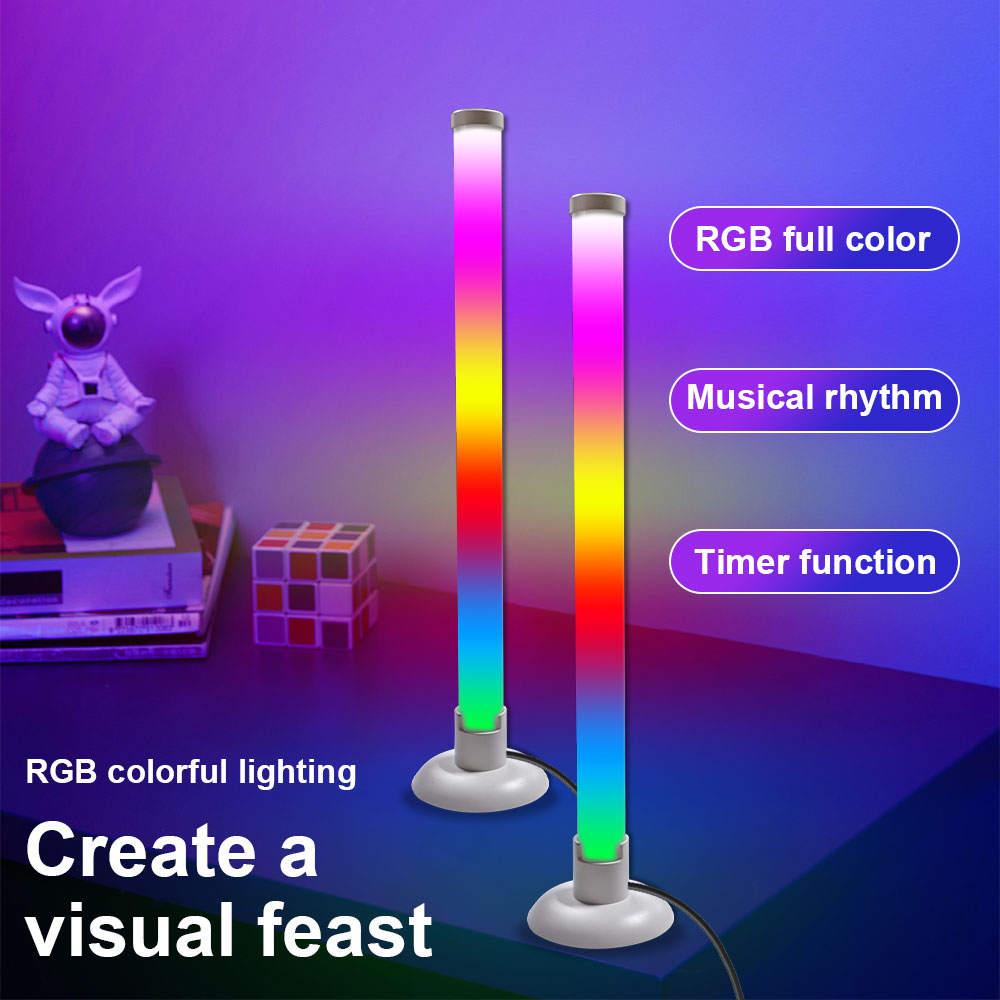 1/2 شريط LED ذكي، ضوء ليلي RGB - مراجعة Desk Setup Rgb وسعره
