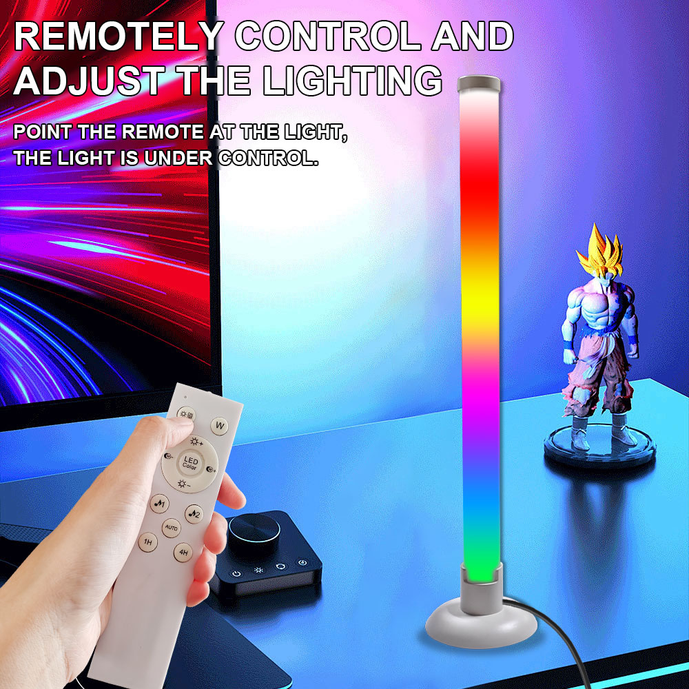 1/2 شريط LED ذكي، ضوء ليلي RGB - مراجعة Desk Setup Rgb وسعره